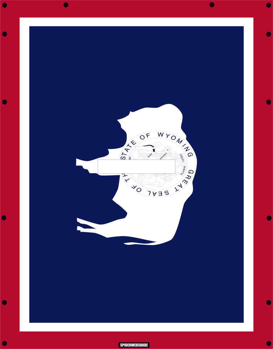 GLADIATOR JT4D Printed Wyoming flag shadetop design