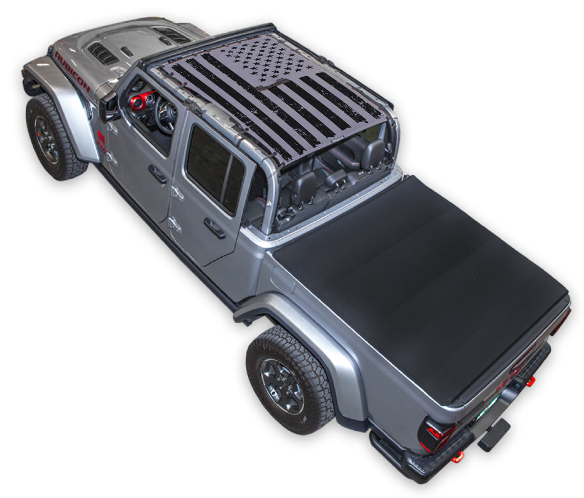 ジプソフィア gypsohila ノベルティ Jeep Gladiator JT Sunshade Mesh Top JT4D - SPIDERWEBSHADE