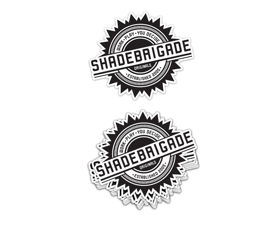 ShadeBrigade Stickers American Made Products SPIDERWEBSHADE
