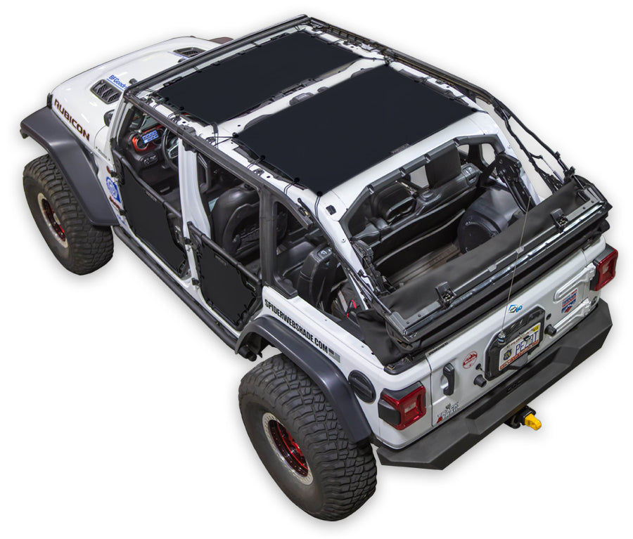 JL4D 2 Piece Front & Rear – SPIDERWEBSHADE