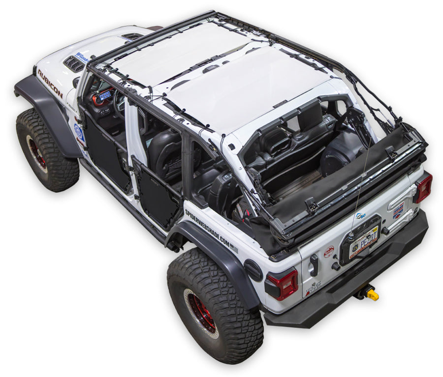 JL4D 2 Piece Front & Rear – SPIDERWEBSHADE