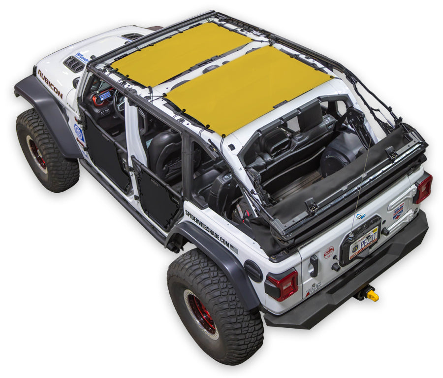 JL4D 2 Piece Front & Rear – SPIDERWEBSHADE