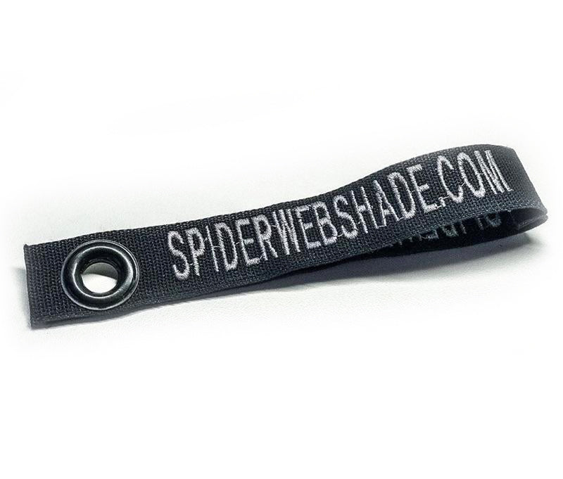 SPIDERWEDSHADE WOVEN LABEL Keychain