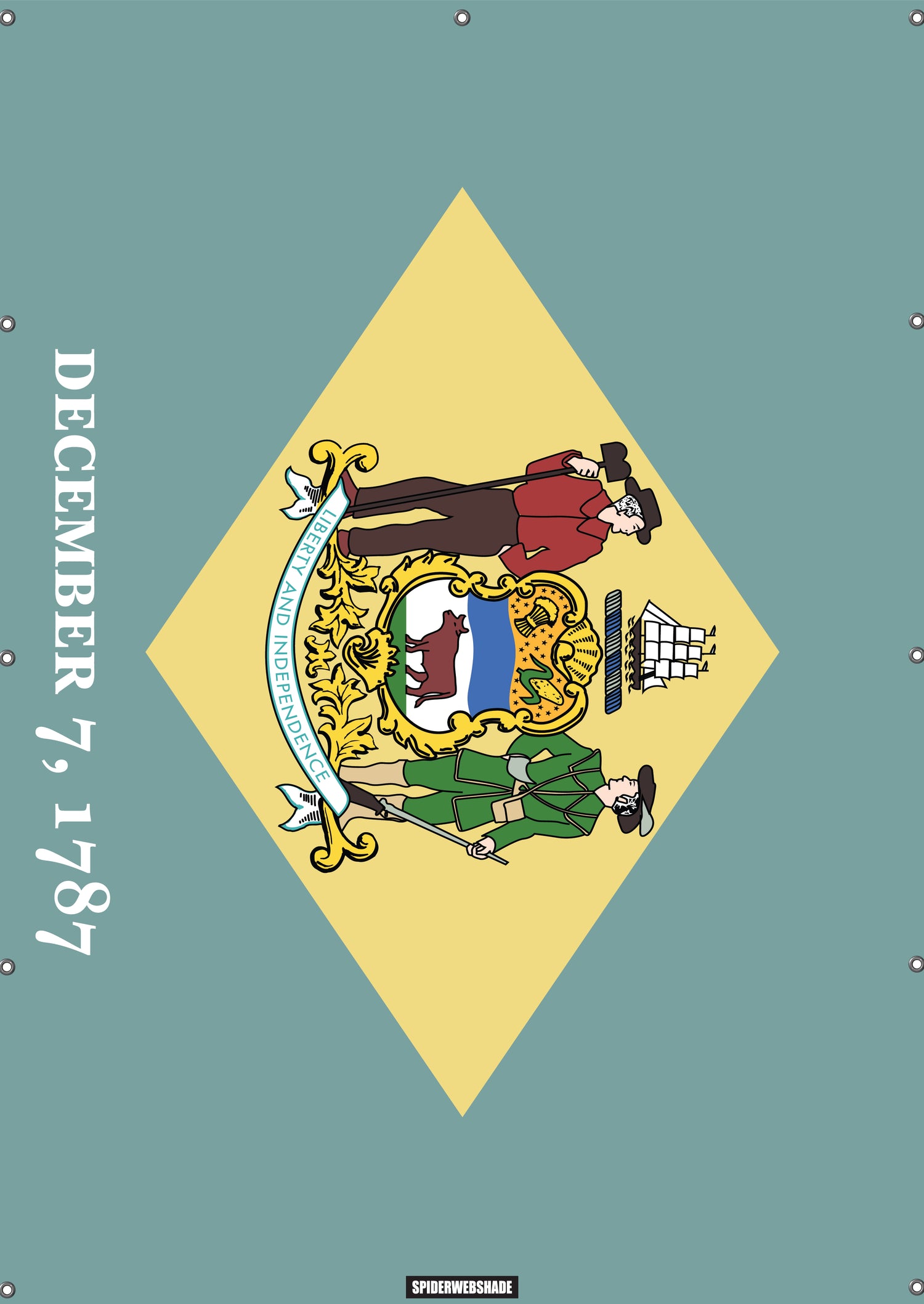 TJ PRINTED STATE FLAGS