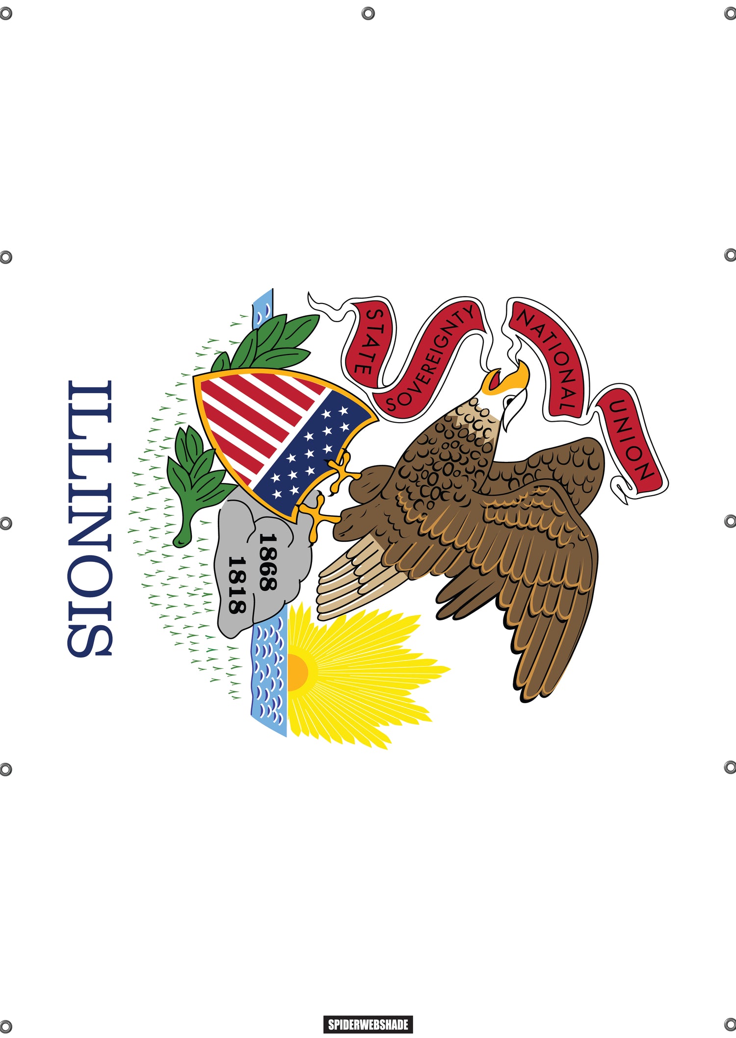 TJ PRINTED STATE FLAGS