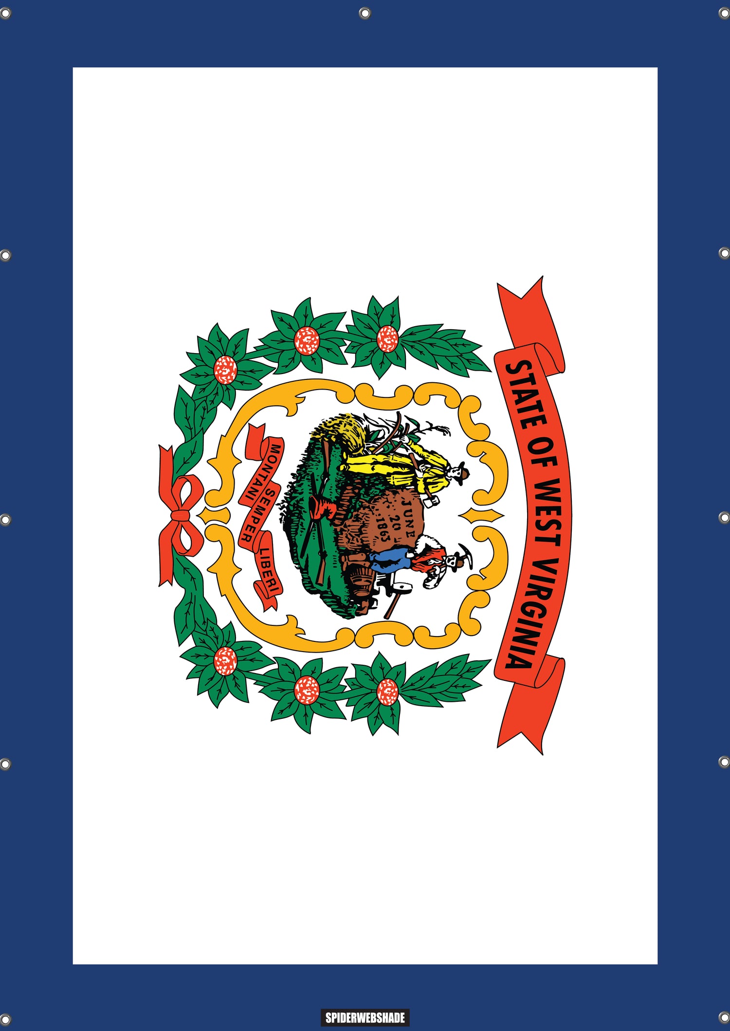 TJ PRINTED STATE FLAGS