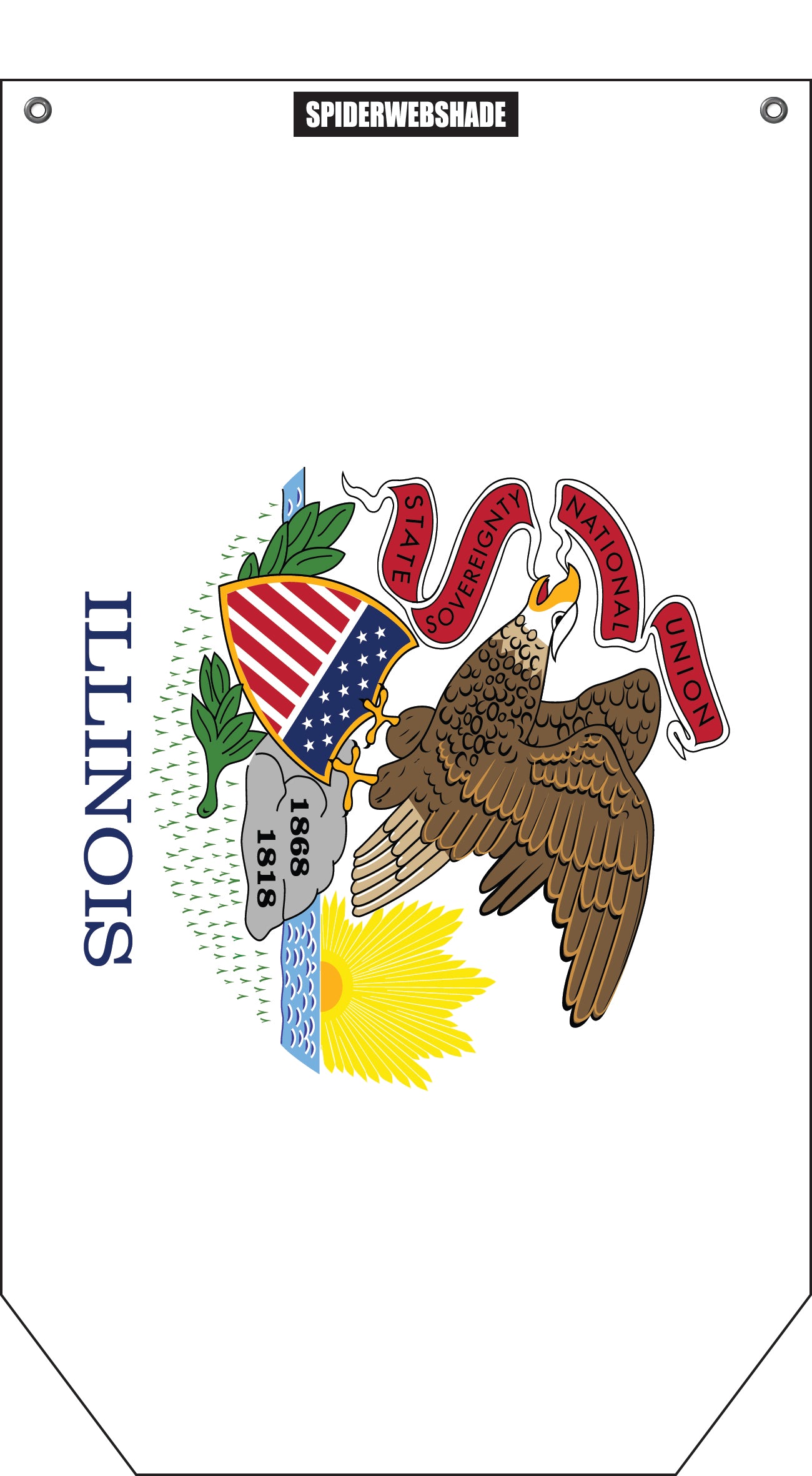 TRAILSAC PRINTED STATE FLAGS