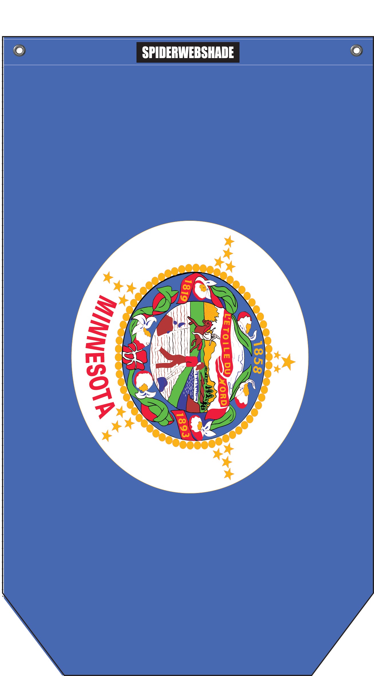 TRAILSAC PRINTED STATE FLAGS